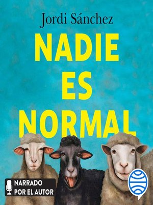 cover image of Nadie es normal